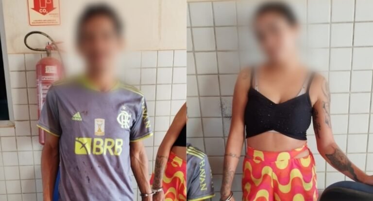 Dupla é presa suspeita de tráfico de drogas em Jacareacanga, no PA