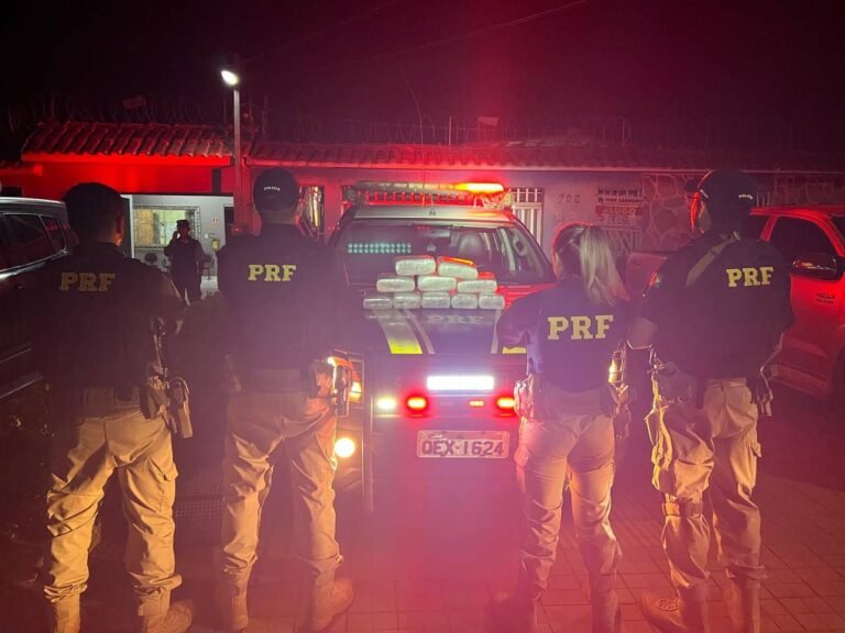 PRF apreende mais de 10 kg de droga em bagagem de passageira de ônibus, em Itaituba