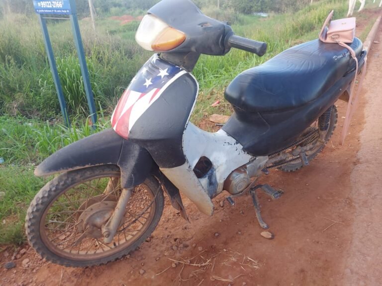 Motocicleta com registro de roubo ou furto é recuperada pela Polícia Rodoviária Federal