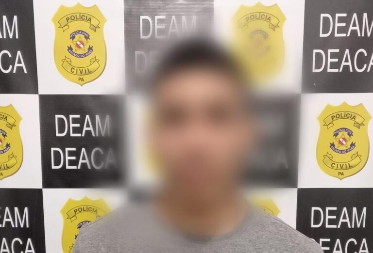Jovem é preso suspeito de estupro de vulnerável contra criança de 8 anos