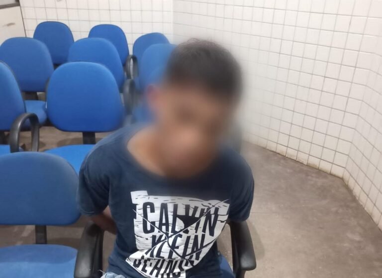 Homem é preso suspeito de agredir a companheira após ela não dar o celular para ele trocar por droga