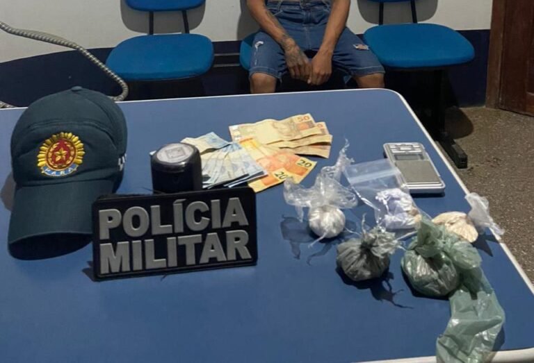 PM prende dois homens suspeitos de tráfico de entorpecentes no Crepurizão, em Itaituba