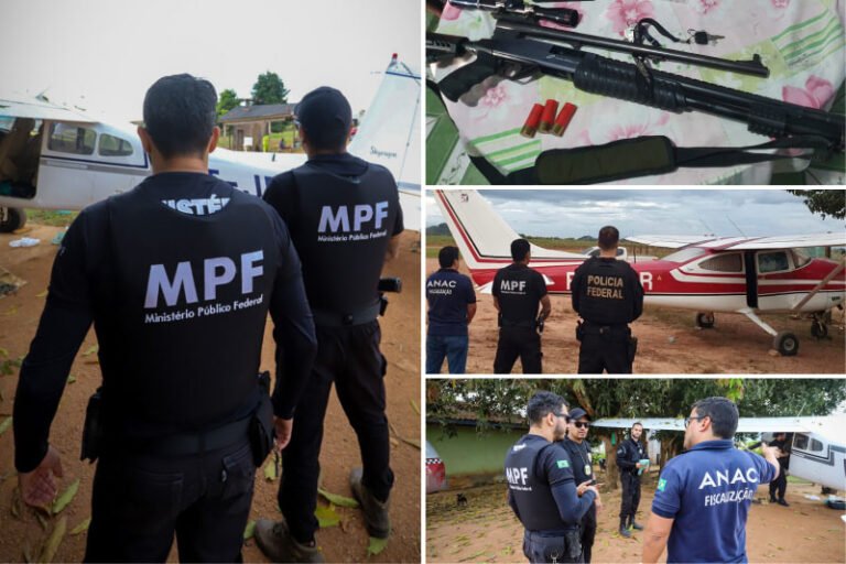 Operação combate garimpo ilegal de ouro na Terra Indígena Baú, no Pará