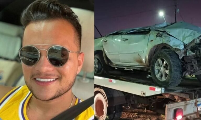 Homem morre após capotamento de carro