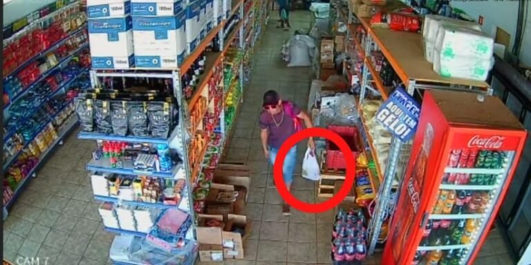 Vídeo: Homem é flagrado furtando mercadorias de comércio em Itaituba