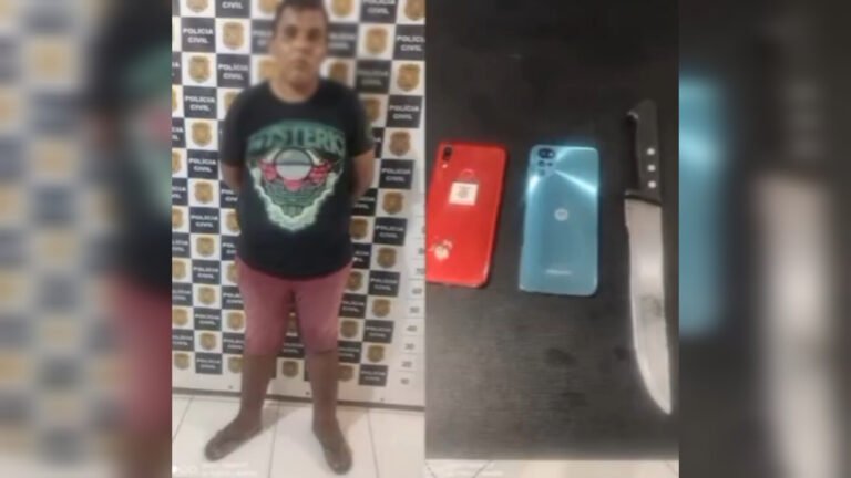 Suspeito de cometer roubo é preso pela PM em Itaituba, no PA