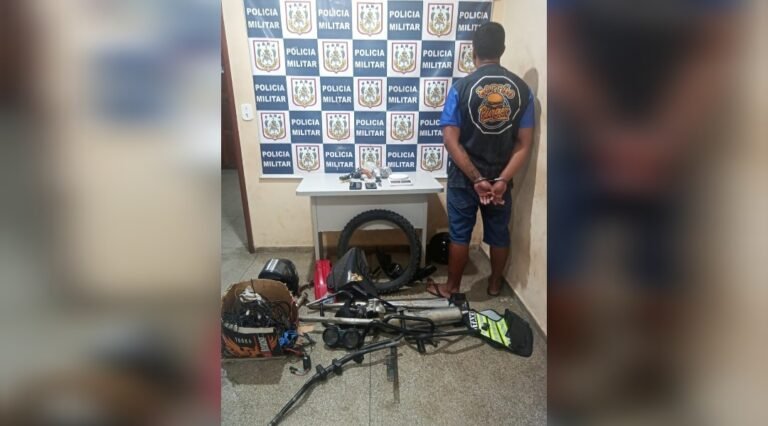 Homem é preso suspeito de tráfico de drogas