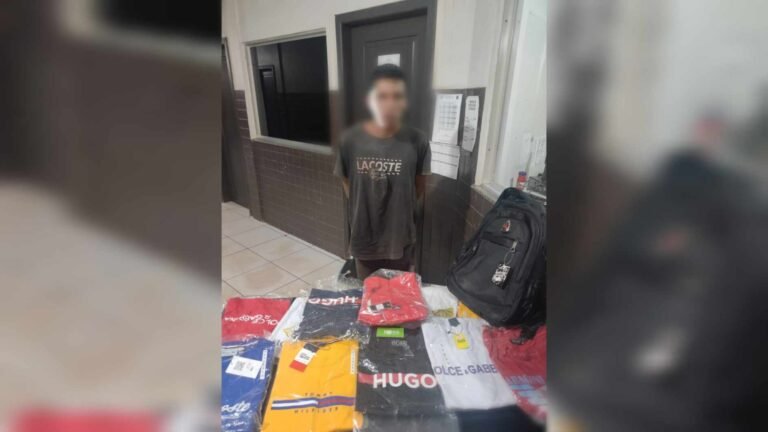 Homem é preso após tentar furtar loja de confecções em Itaituba, no PA