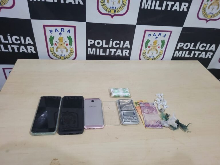 Dois homens são presos suspeitos de tráfico de drogas