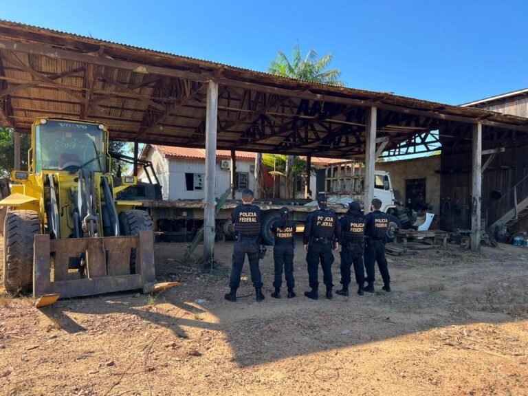PF cumpre mandados de busca e apreensão no combate a crimes ambientais em Trairão, no PA