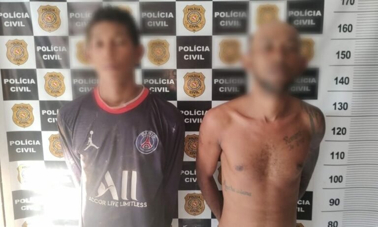 Homens acusados de assaltarem estabelecimento comercial no bairro Vitória Régia são presos, em Itaituba