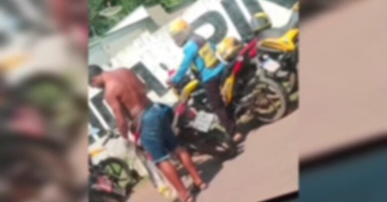 Vídeo: Motociclista de App é humilhado em via pública em Itaituba, no PA