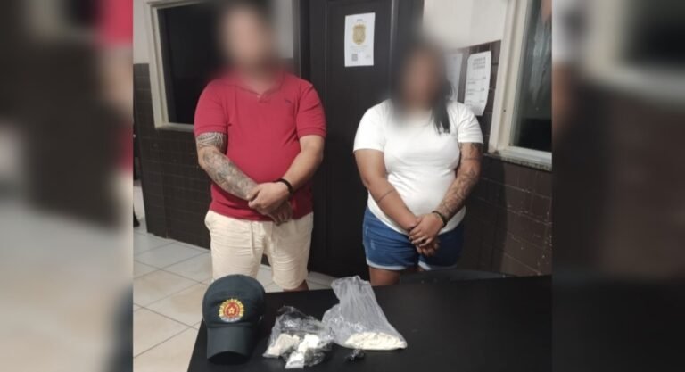 Dupla é presa suspeita de tráfico de drogas em Itaituba, no PA