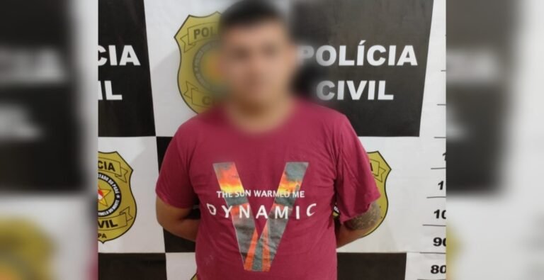 Homem é preso suspeito de roubo de celular em Trairão, no PA