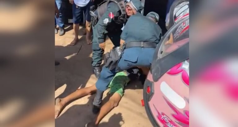 Vídeo: Jovem infrator é detido pela população em Itaituba, no PA