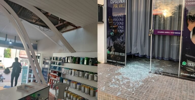 Estabelecimentos comerciais são alvo de bandido em Itaituba, no PA