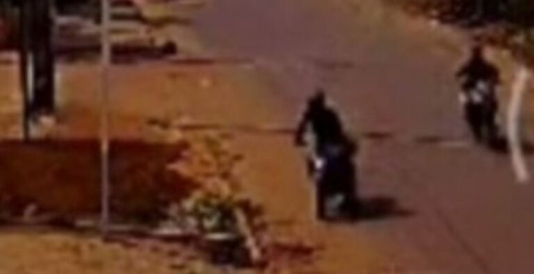 Câmeras de segurança flagra tiroteio e perseguição em Itaituba, no PA