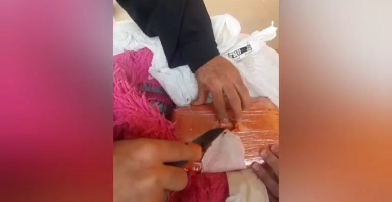 Vídeo: PRF apreende 1,365 kg de cocaína  na BR-163