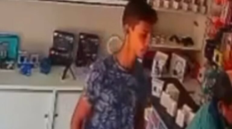 Elemento “cara limpa” furta loja de celular em Itaituba, no PA