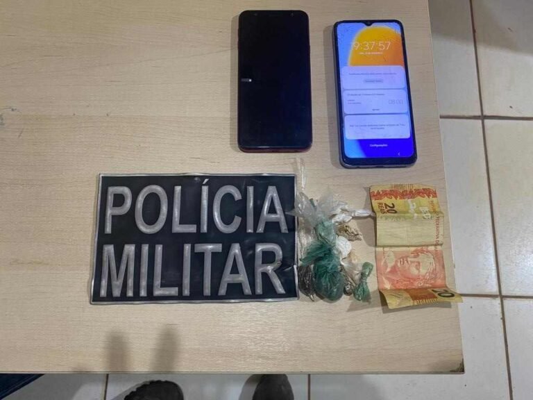 Casal é preso suspeito de tráfico de drogas em Uruará, no PA
