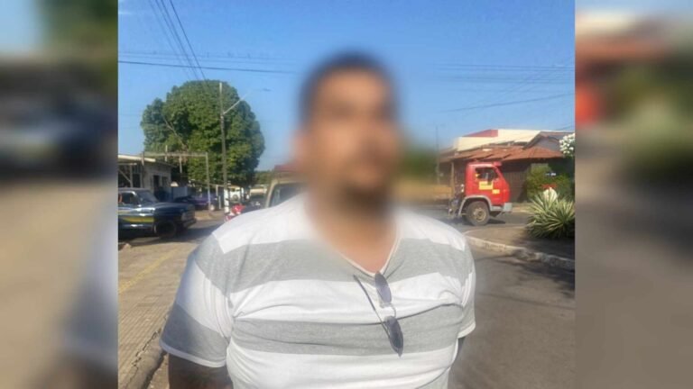 Foragido da justiça é preso pela policia militar, em Santarém