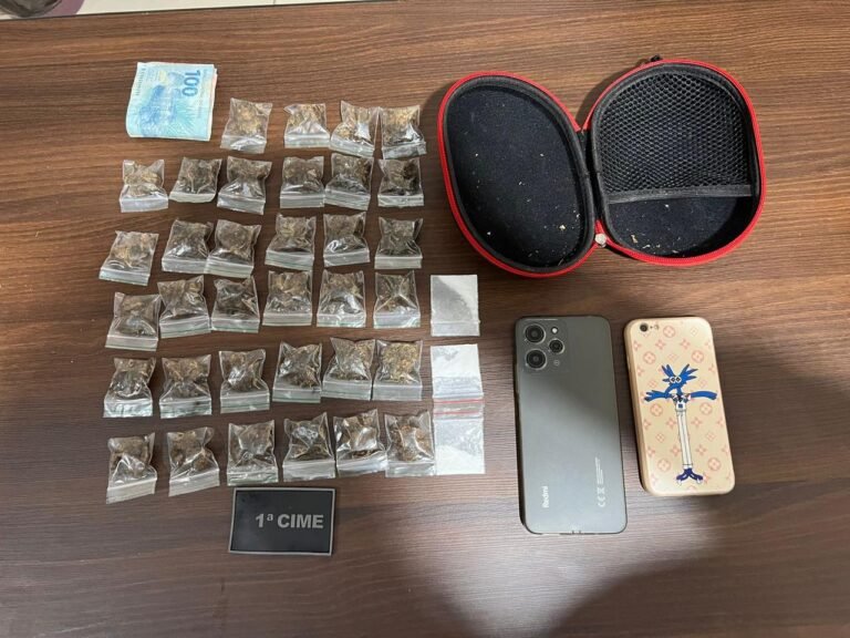 Três pessoas são  presas suspeitas de tráfico de drogas em Itaituba, no PA