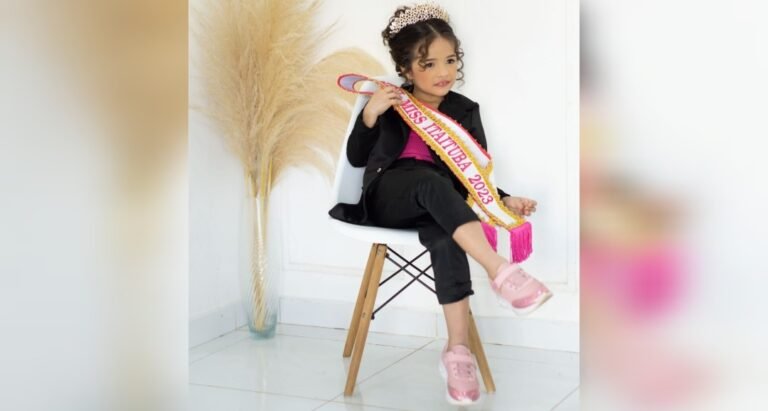 Mini Miss Itaituba, de 6 anos, Brilha Rumo ao Concurso Estadual