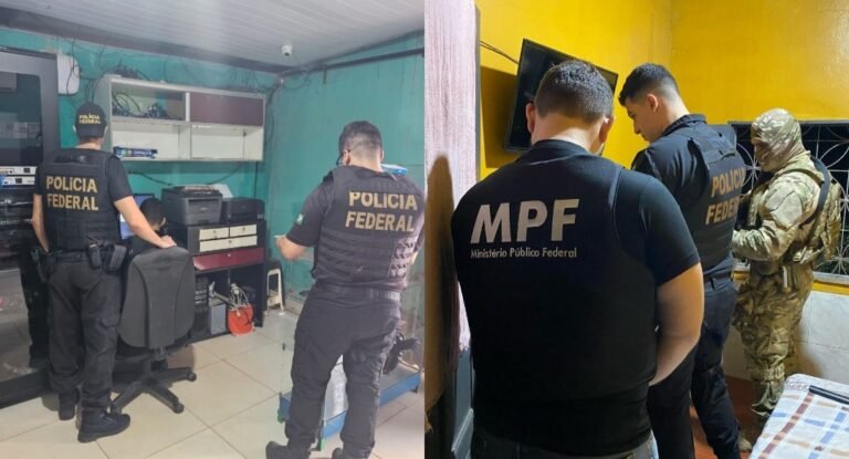 PF prende dois em flagrante e cumpre dez mandados de busca e apreensão