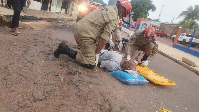 Ciclista de 77 anos é atropelado em via pública em Itaituba, no PA