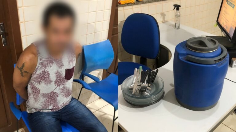 Homem é preso por receptação no bairro bela vista em Itaituba, no PA
