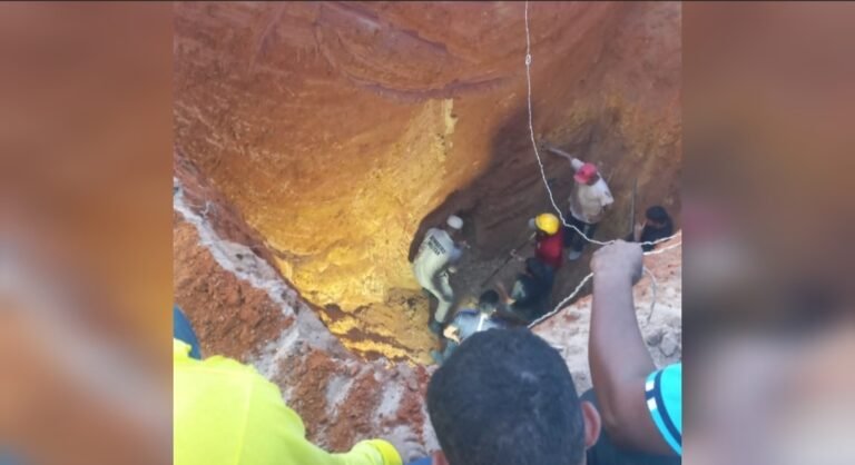 Vídeo: Criança é resgatada com vida após cair dentro de um poço em Castelo de Sonhos