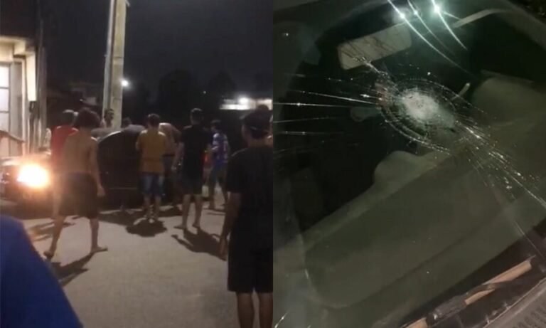 Funcionário furta carro de oficina mecânica e veículo é apedrejado durante confusão, em Itaituba