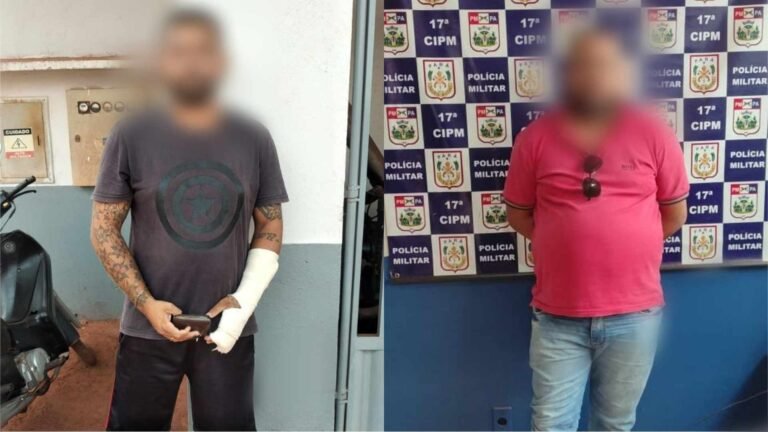 PM prende dois foragidos da justiça em Rurópolis, no PA