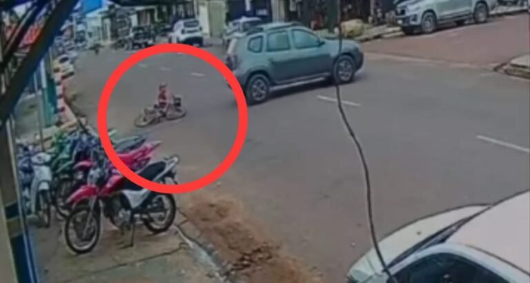 Carro colide em ciclista e foge sem presta socorro em Itaituba