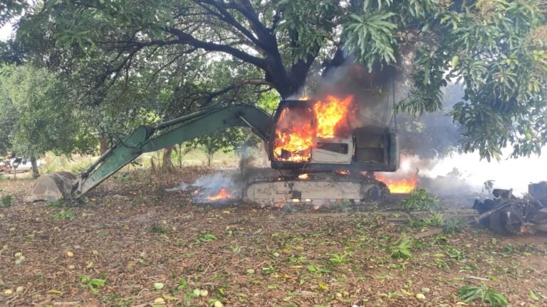 Operação inutiliza equipamentos usados em garimpo ilegal