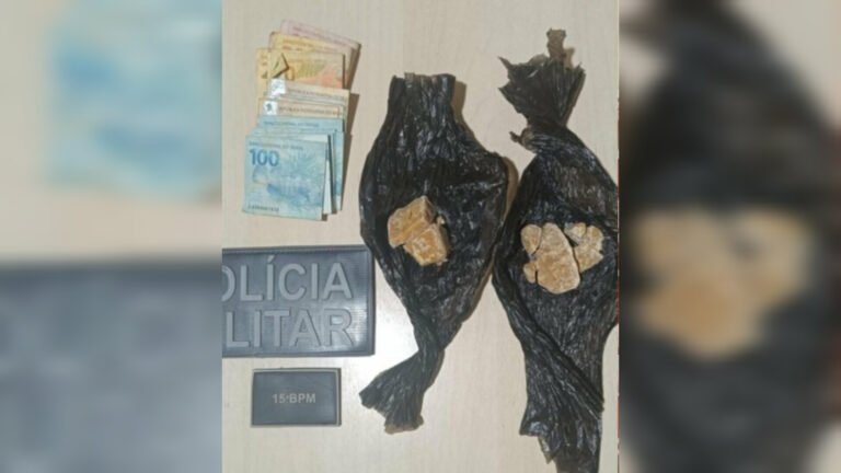 Mulher é presa após PM encontrar droga em local usado para suposta venda de espetinhos, em Itaituba