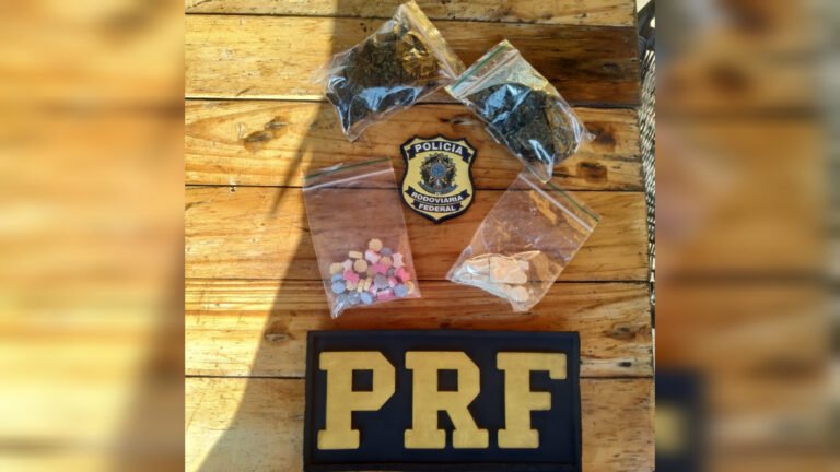 PRF apreende droga com passageira em ônibus de linha interestadual em Santarém