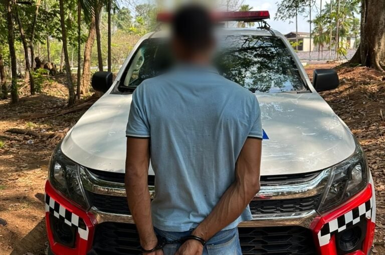 Suspeito de estupro de vulnerável é preso pela PM em Rurópolis, no PA