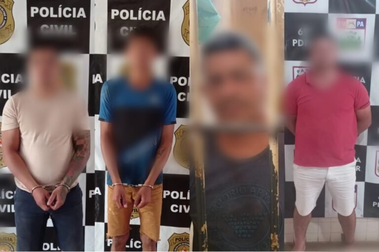 Policia prende 4 homens envolvidos no homicídio em Placas, no PA