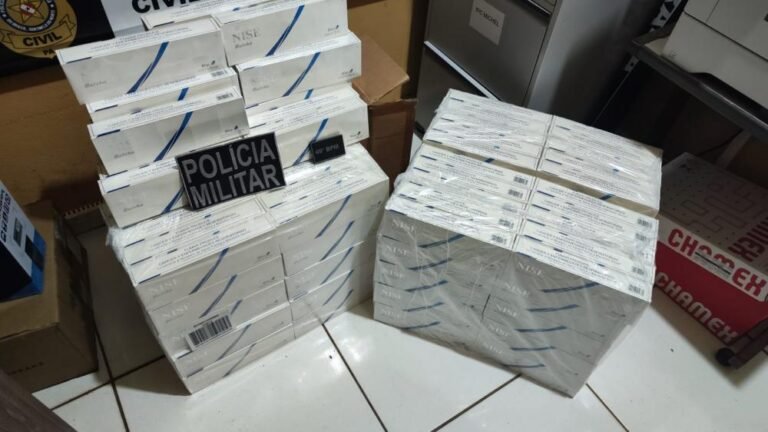 Homem é preso com cigarros sem notas fiscais em Uruará
