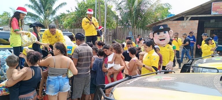 Vídeo: Agentes do Detran realizam Natal Solidário em Itaituba, no PA