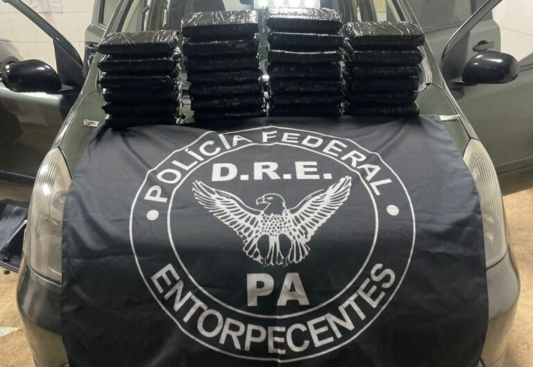 PF apreende quase 30kg de cocaína no Pará