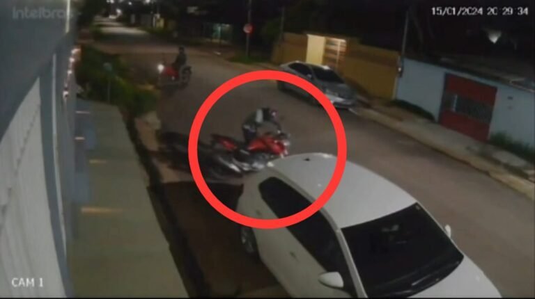 Dupla tenta furtar motocicleta estacionada em frente à residência em Itaituba, no PA