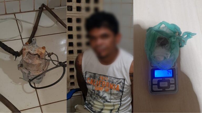 Vídeo: Ladrão de bomba é preso pela GMP em Itaituba, no PA