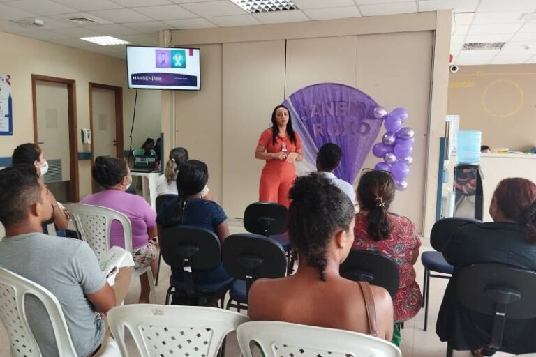 Palestra destaca medidas de prevenção da Hanseníase no Hospital Regional do Tapajós