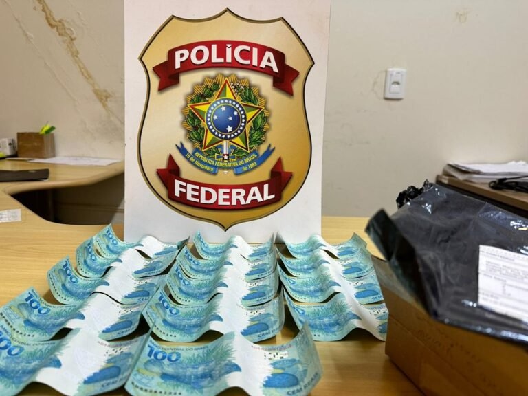 PF prende em flagrante homem com cédulas falsas