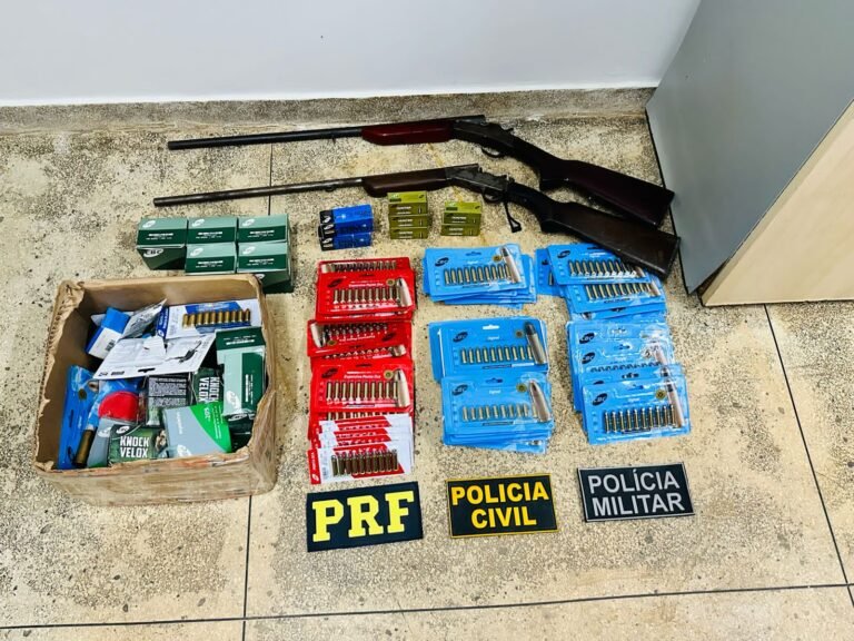 Três pessoas foram presas pela policia em Trairão, no PA