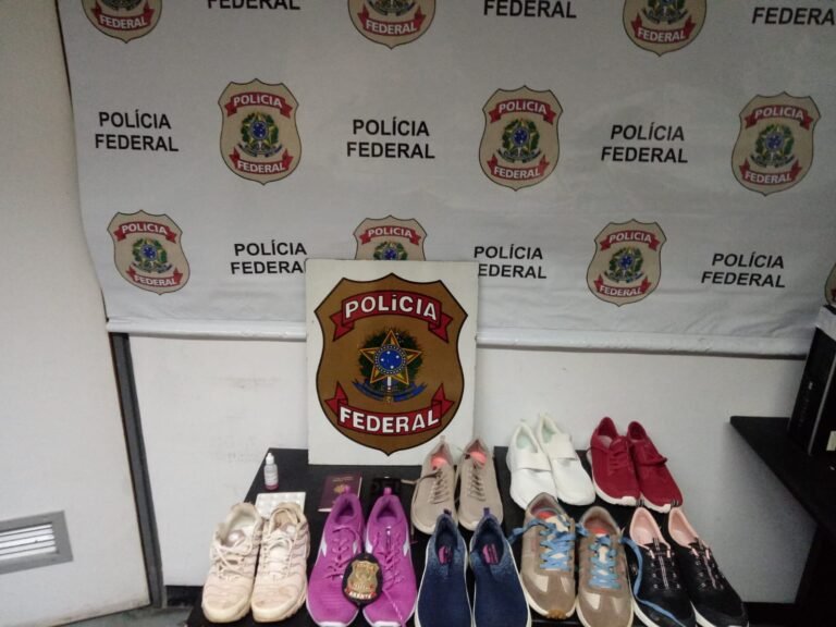 PF prende francesa com cocaína no aeroporto
