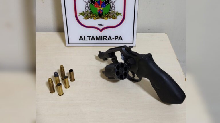 Homem é preso por porte ilegal de arma de fogo em Altamira