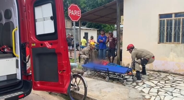 Vídeo: Caminhonete avança preferencial e causa acidente em Itaituba